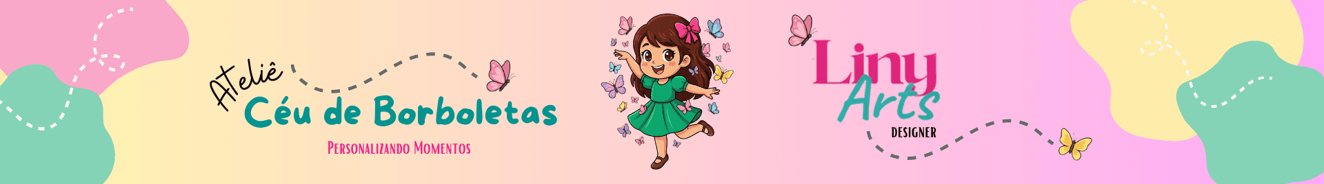 LinyArts - Kits de artes visuais e topo de bolo